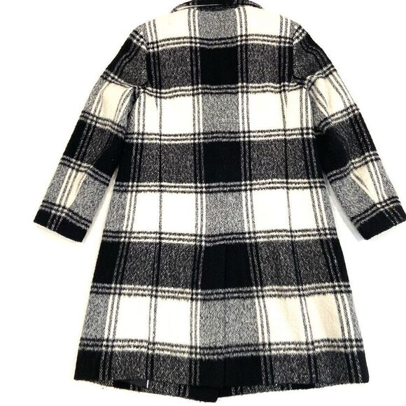 TALBOTS Brushed Wool Blend Coat (oversized Sz M) - Picture 5 of 13